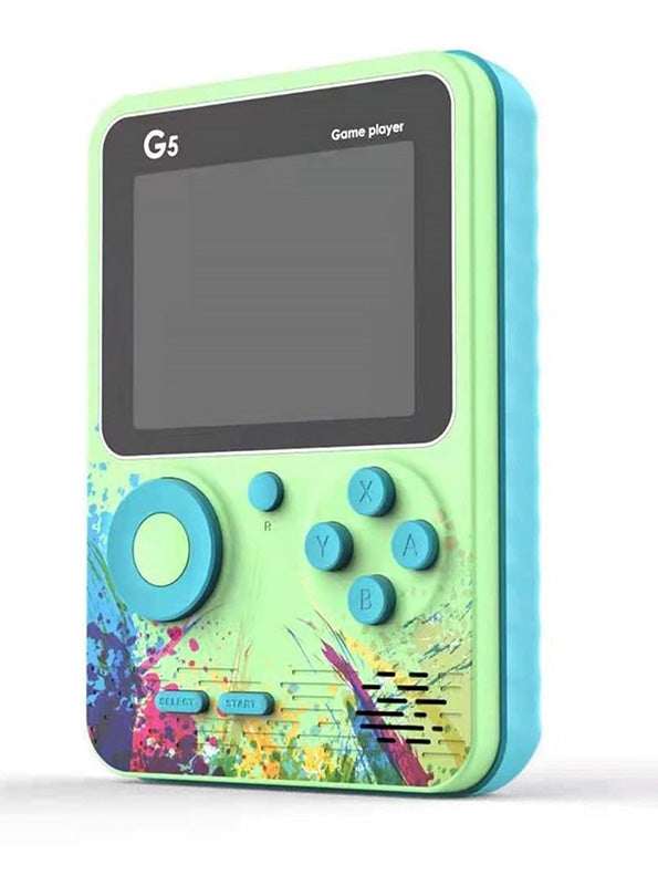 G5 Best Handheld Gaming Console 500 Games - Green - Toyloft