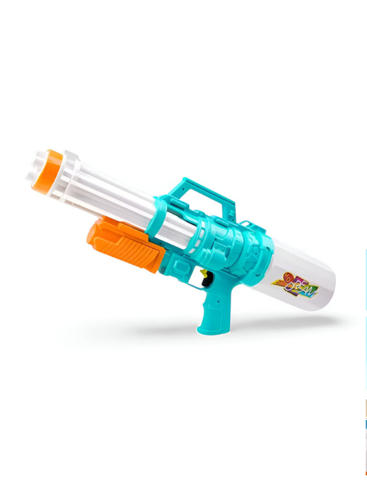 GatlingBlaze – High-Pressure Gatling Water Gun | Large Capacity 2-Nozzle Holi Pichkari for Kids & Adults LMI12027.