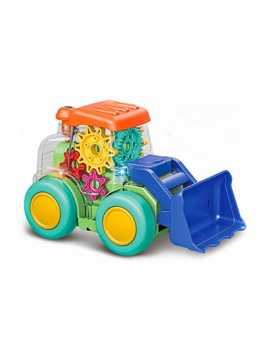 Gear Car Bulldozer Toy - Blue (MS- M- 27) - Toyloft