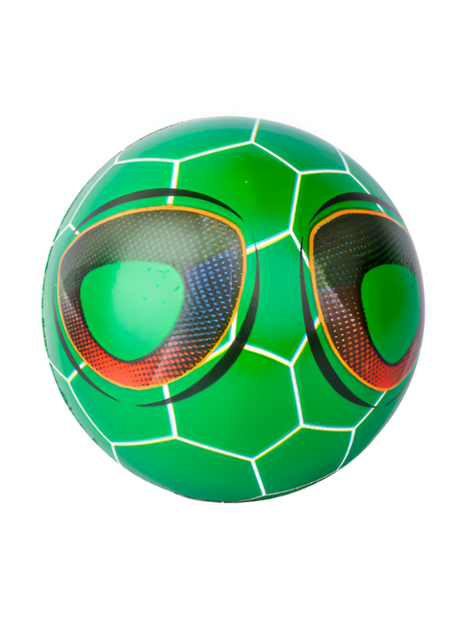 Green Alien Soft Foam Ball – Sting-Free PU Soccer Ball for Indoor & Outdoor Play LMI10561.