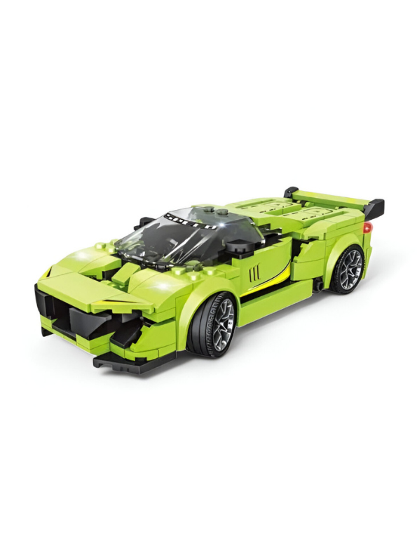 Supercar Building Blocks Set 322+ Pcs | Racing Car Brick Toy Kit for Kids & Adults TV5376.