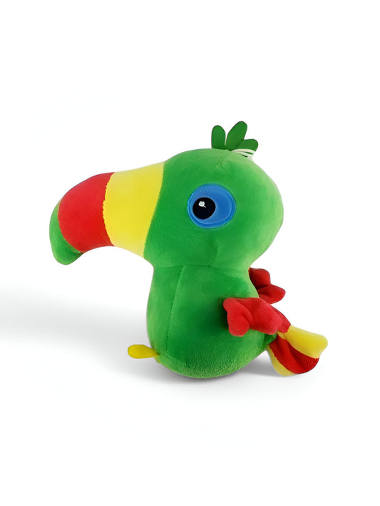 Green - Toucan Bird Plush Toy – Stuffed Animal, Cuddly - Ultra-Soft Toy for Kids & Adults 7 inch - MS14579.