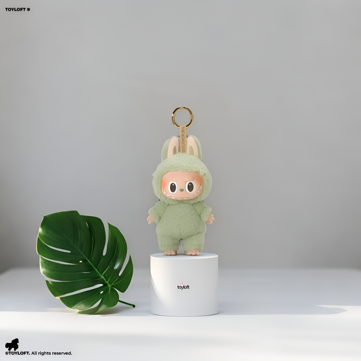 Blind Box - Sea Salt Coconut - Official Authentic Barcoded Pop Mart Labubu Plush Keychain – Limited-Edition Fuzzy Bunny‑Eared Monster - THE MONSTERS - Exciting Macaron Collection