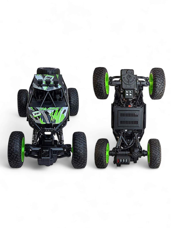 Super Speed Raching Stunt Car - Green (L-77)