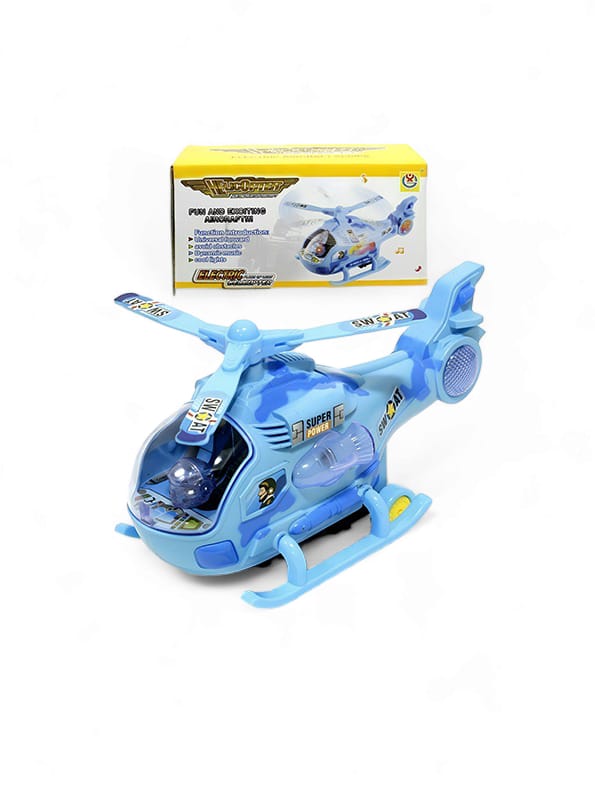 Rotating Musical Aircraft - Blue (MS-M-28)