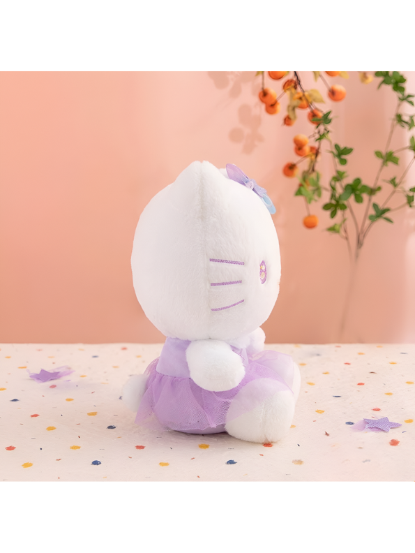 Hello Kitty Cute Plush Doll – Soft Lavender Dress Edition, 10-Inch Kids ST16779