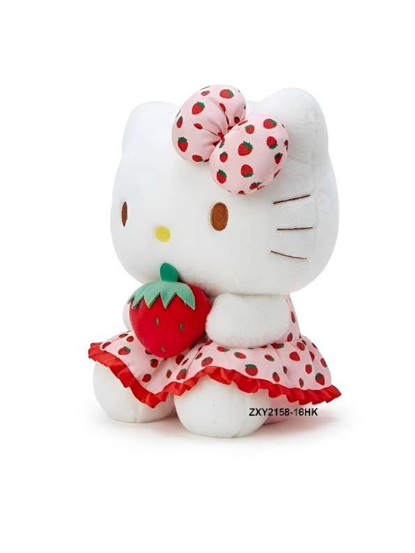 Hello Kitty Strawberry Plush Toy – 10 Inch Pink Soft Toy ST16649.