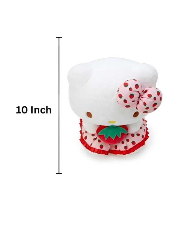 Hello Kitty Strawberry Plush Toy – 10 Inch Pink Soft Toy ST16649.