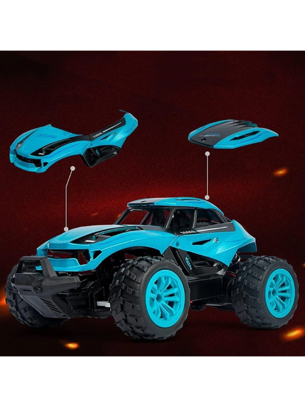 High-Speed Alloy Off-Road RC Rock Crawler – 2.4GHz Multi-Terrain Remote Control Car (1:20 Scale, Blue)  LMI11044