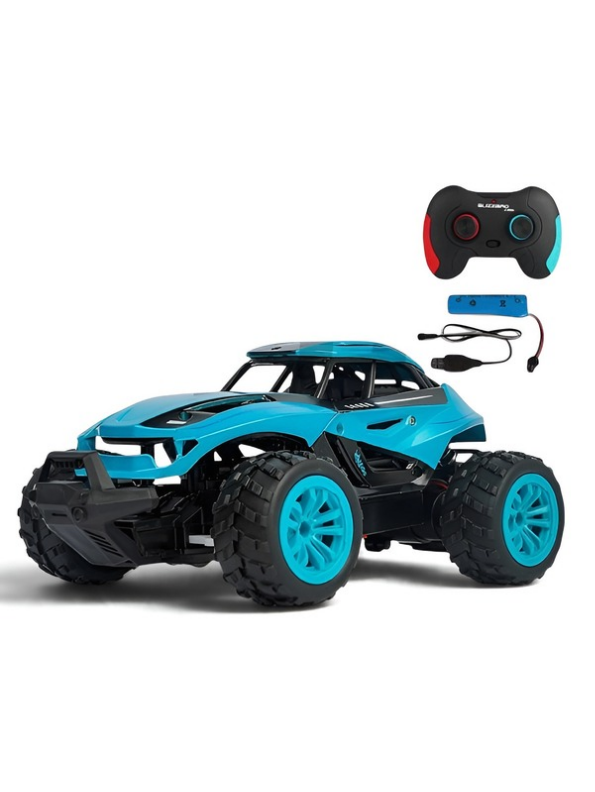 High-Speed Alloy Off-Road RC Rock Crawler – 2.4GHz Multi-Terrain Remote Control Car (1:20 Scale, Blue)  LMI11044