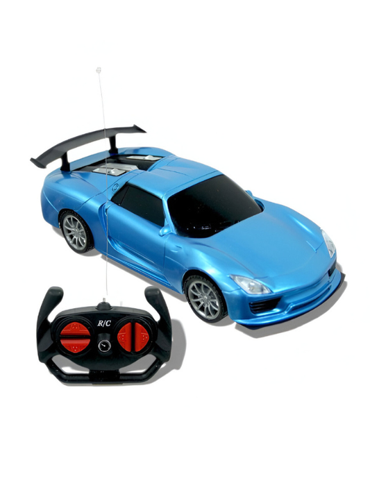 High-Speed RC Sports Car for Kids – Remote Control Racing Toy with Wireless Controller, Durable & Easy to Drive Blue LMI16071.