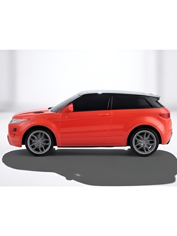 High-Speed Red & Black Remote Control Racing SUV Toy Car – Rechargeable Electric Sports Car with Controller & USB Charger Cable LMI16310