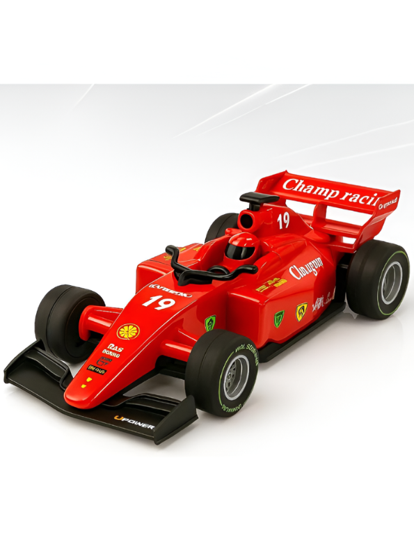 High-Speed Remote Control F1 Racing Car with Mist Spray, 360° Front Wheels Rechargeable RC Car TV6621.