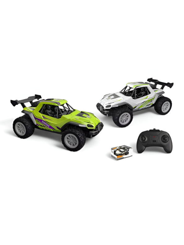 High-Speed Remote Control Off-Road Racing Car – 4x4 RC Buggy with Controller - Green LMI13836.
