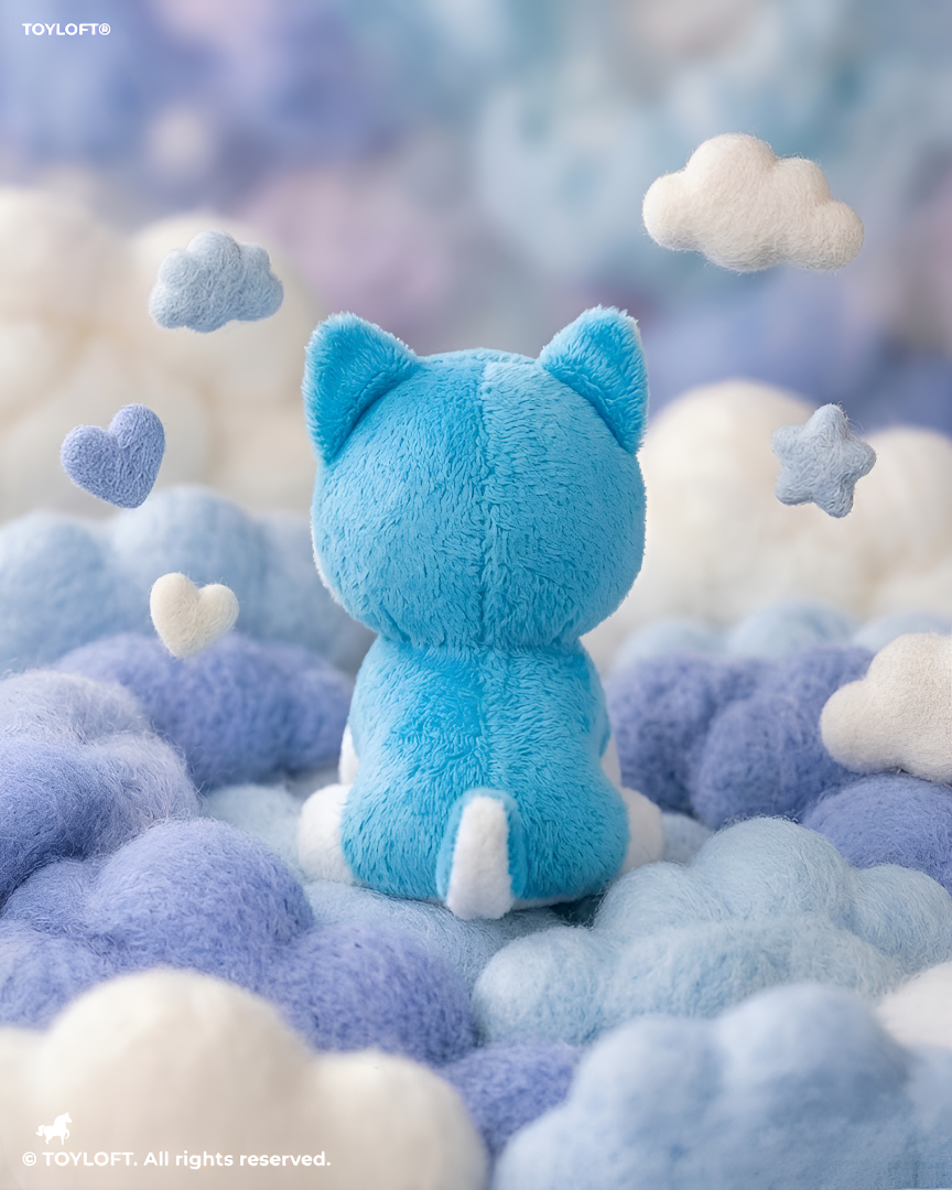 Husky Plush Puppy – 7-Inch Blue  Soft Stuffed Toy ST16789
