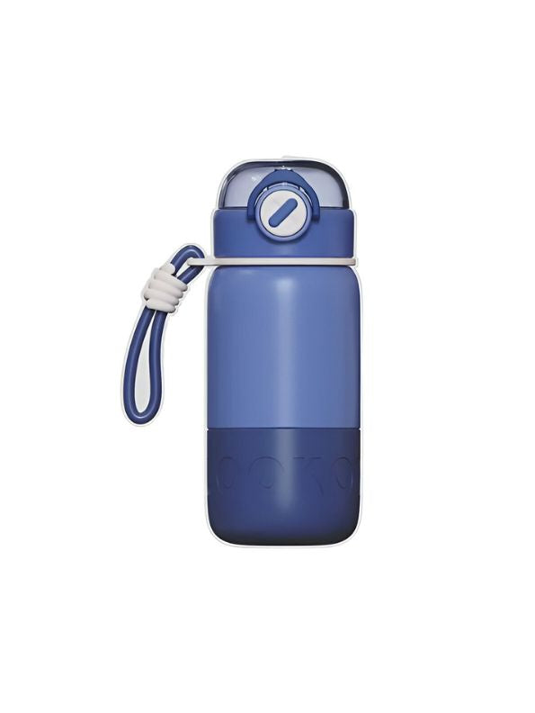 HydraNova – 500ml Push Button Water Bottle | Stainless Steel, Leak-Proof & Thermally Insulated NOV5233.