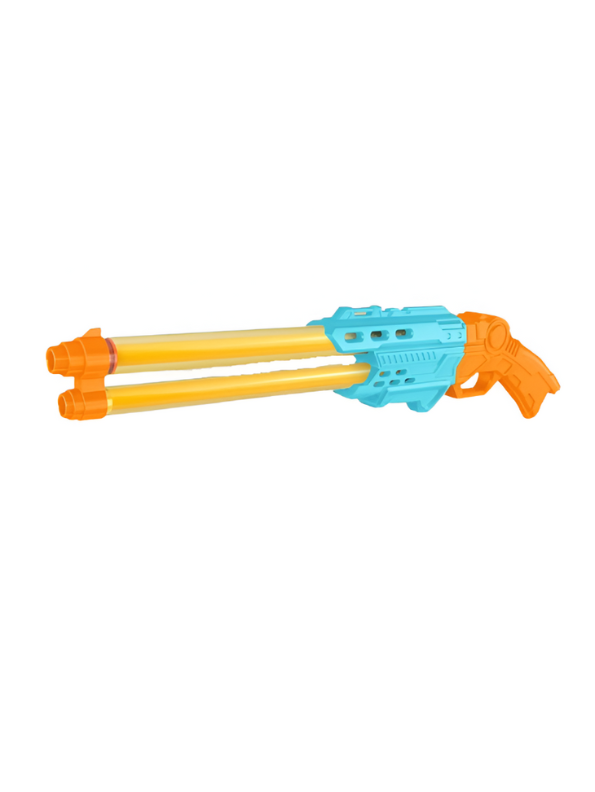 HydroMax – 3-Nozzle Long-Range Water Gun Pichkari Toy with 6 to 8 Metre Range Blue LMI11417.