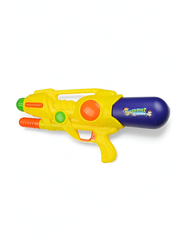 HydroMax – 480ml High-Pressure Water Gun Pichkari | Long Distance Pump Water Blaster Toy Yellow LMI14319.