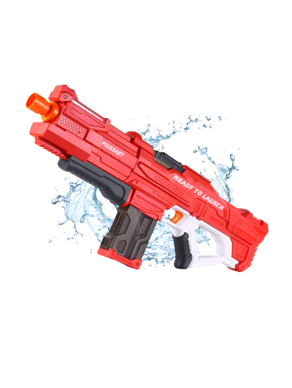 HydroStrike 600 Automatic Electric Water Gun – 600ML High-Pressure Spray Gun for Summer Fun LMI14350.