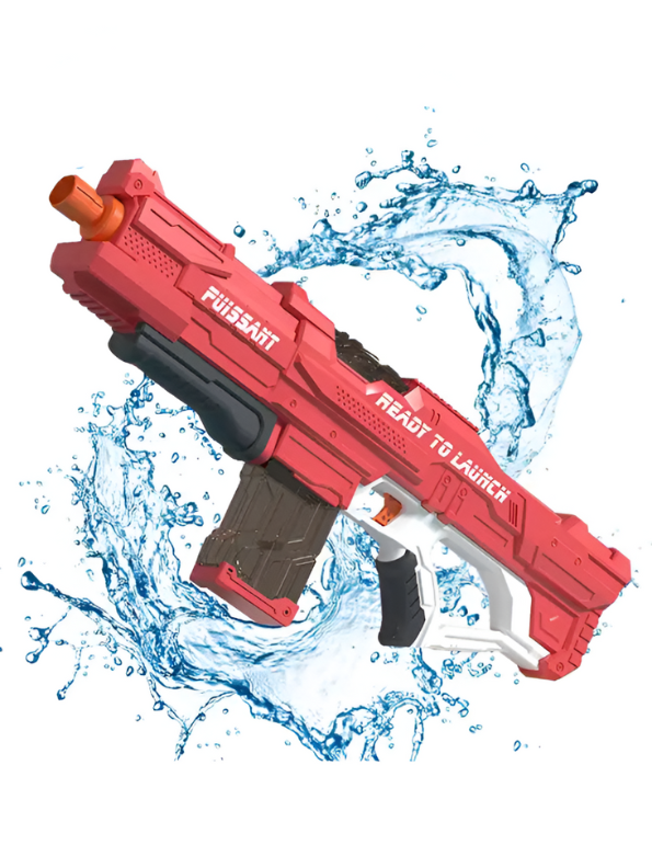 HydroStrike 600 Automatic Electric Water Gun – 600ML High-Pressure Spray Gun for Summer Fun LMI14350.