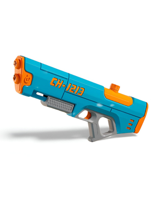 HydroStrike – Ultimate Double Nozzle High-Pressure Water Blaster | Long Range Holi Pichkari with Ergonomic Grip Turquoise LMI14386.