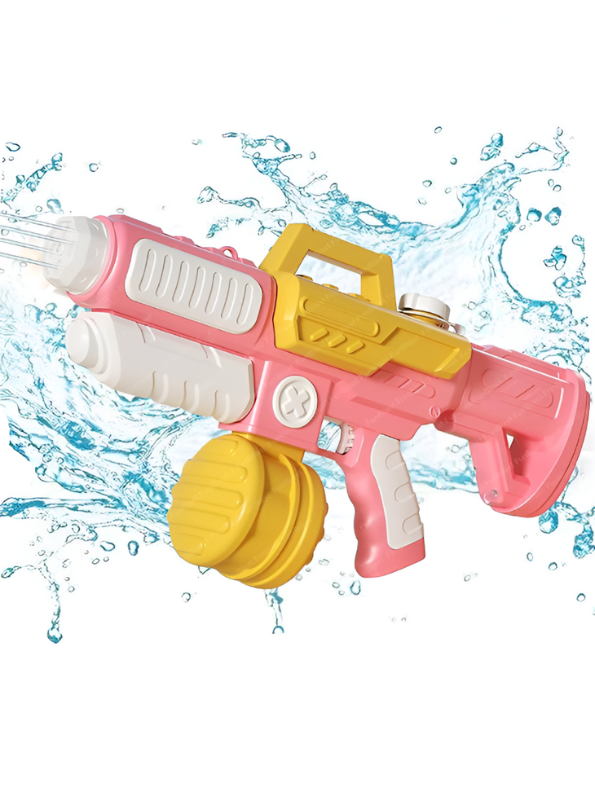 HydroTank – 1200ml High-Capacity Backpack Water Blaster | Adjustable Straps Summer Outdoor Pichkari Toy Pink LMI11797.