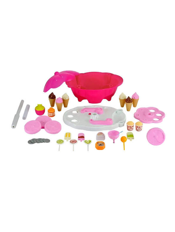 Ice Cream Cart Toy for Kids with Music & Lights TV1534.