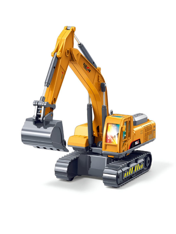 Inertial Engineering Truck – 360° Rotating Remote Control Construction Vehicle LMI15423.