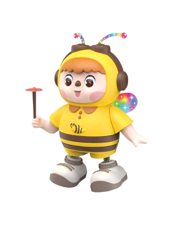 Interactive Bee Dance Musical Toy – Singing & Dancing LED Bee Robot LMI12391.