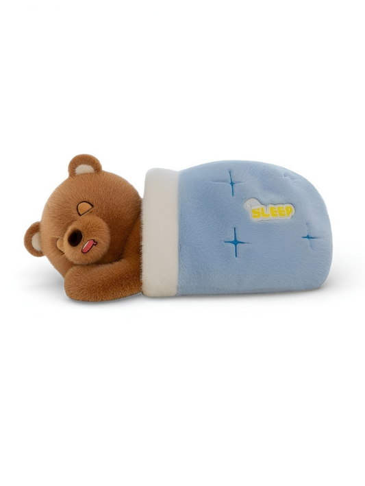 Interactive Breathing Teddy Bear Sleep Soother for Babies ST14733.
