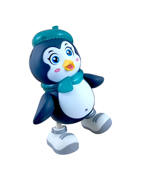 Interactive Dancing Penguin Toy – Musical Walking Penguin with LED Lights, Music & Educational Play LMI15106.