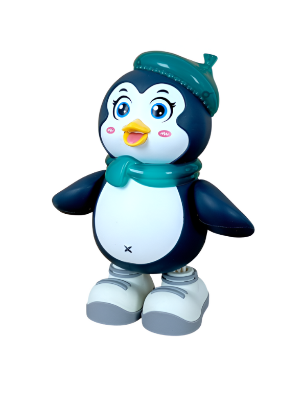 Interactive Dancing Penguin Toy – Musical Walking Penguin with LED Lights, Music & Educational Play LMI15106.