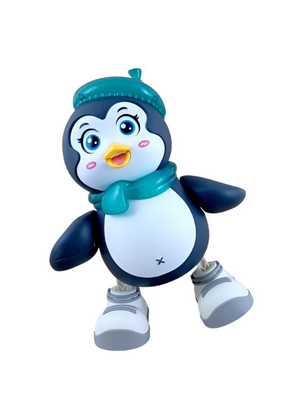 Interactive Dancing Penguin Toy – Musical Walking Penguin with LED Lights, Music & Educational Play LMI15106.