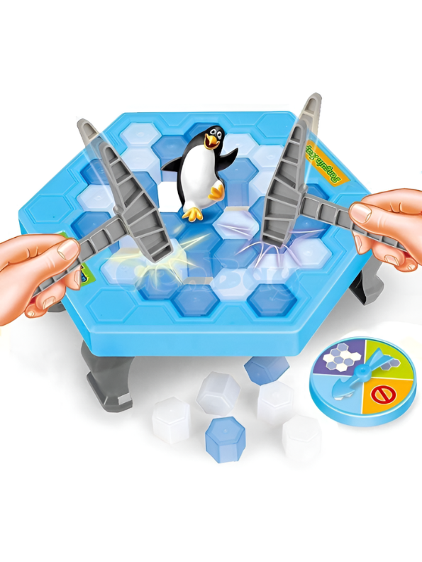 Interactive Penguin Ice Breaking Board Game – Fun Desktop Trap Table Toy for Kids TV7200