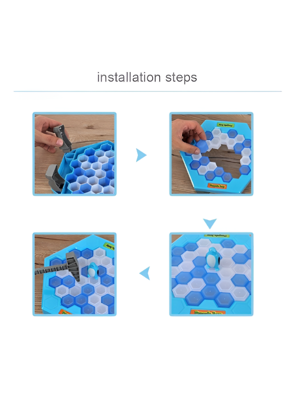 Interactive Penguin Ice Breaking Board Game – Fun Desktop Trap Table Toy for Kids TV7200