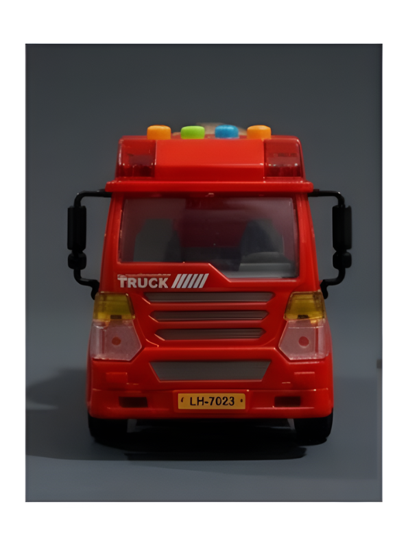 Interactive Red Toy Cement Mixer Truck for Toddlers with Lights & Sound LMI16920