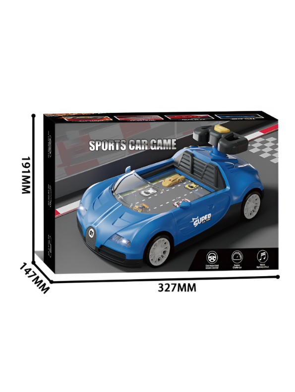 Interactive Sports Car Driving Simulation – Realistic Racing Experience MD668