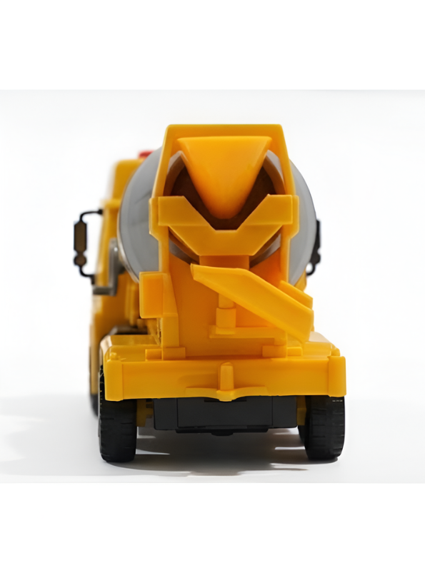 Interactive yellow Toy Cement Mixer Truck for Toddlers with Lights & Sound LMI16920