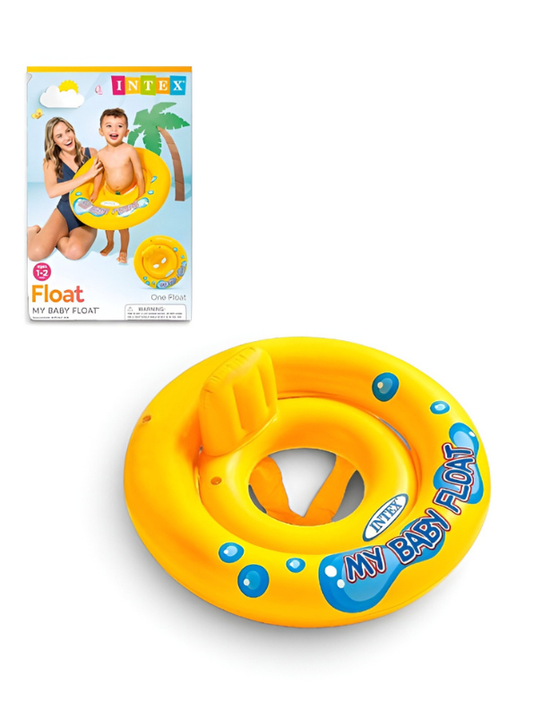 Intex Inflatable My Baby Float Pool Ring - Yellow TV6811