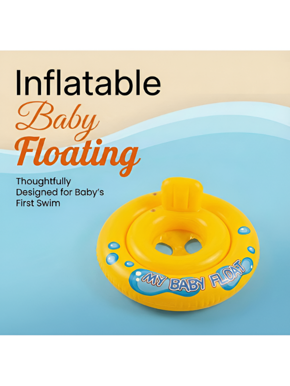 Intex Inflatable My Baby Float Pool Ring - Yellow TV6811