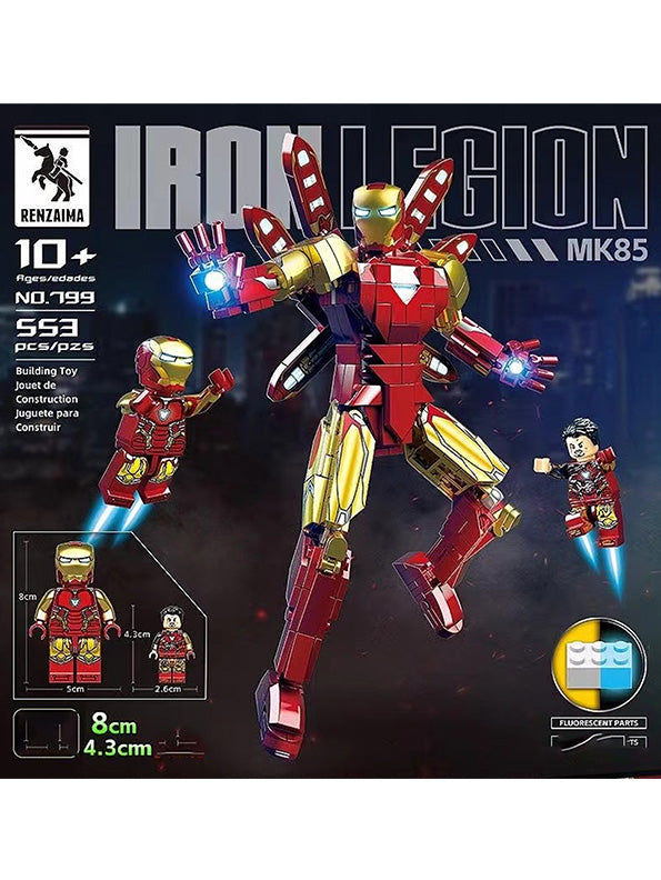 Iron Man Legion Lego Toy Mark 85 – Toyloft