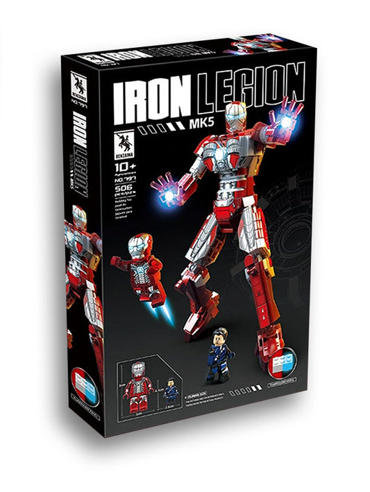 Iron Man Legion Lego Toy Mark - 5 (NX.L-8)