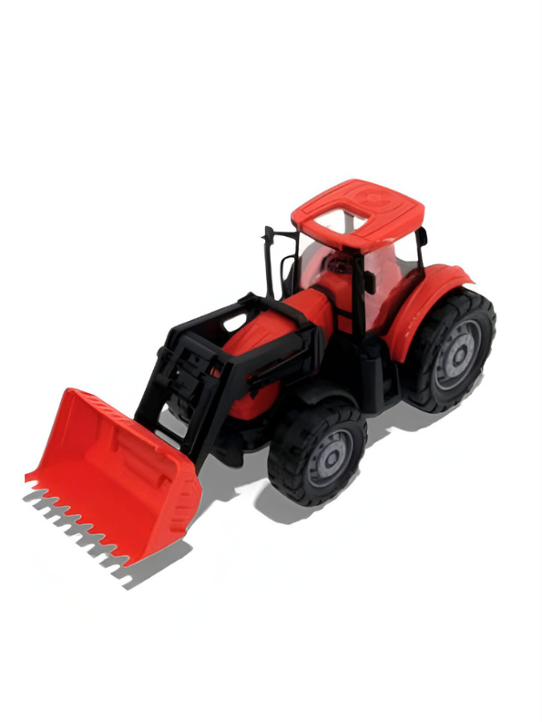 JCB Excavator Construction Toy for Kids with Movable Arm Red LMI15488.