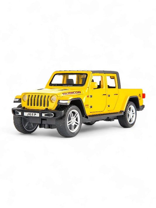 Jeep Diecast Metal Model Car - Yellow (MS-M-27) - Toyloft