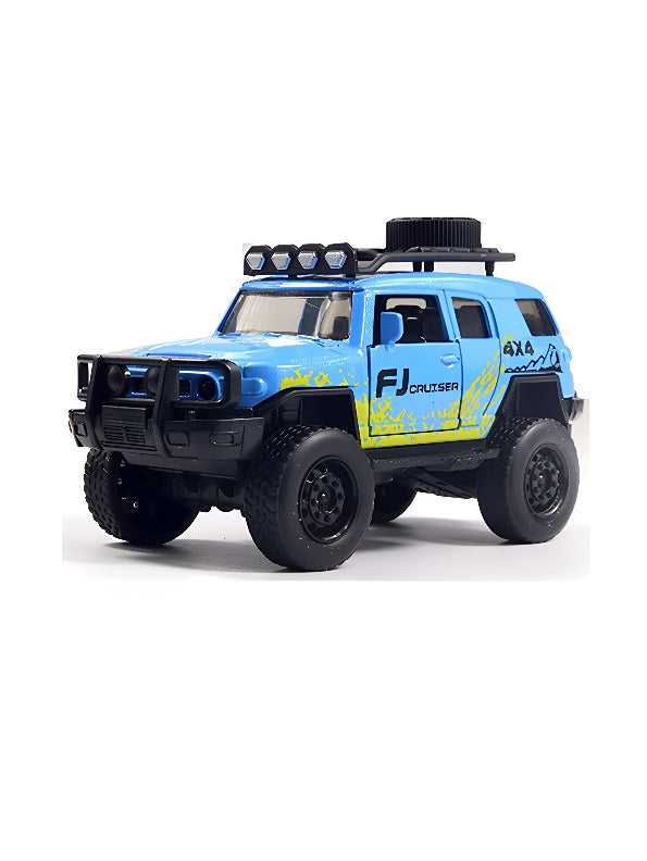 Jeep Racing Car Off Road Diecast - Blue (MS_M-12)