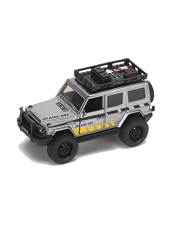 Jeep Racing Car Off Road Diecast - Grey (MS_M-12)