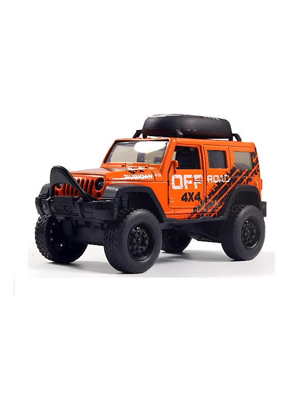 Jeep Racing Car Off Road Diecast - Orange(MS-M-12)