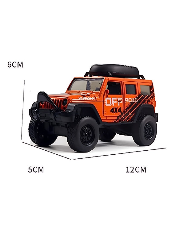 Jeep Racing Car Off Road Diecast - Orange(MS-M-12)