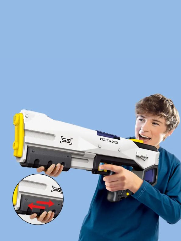 Lavender Twilight - JetForce 3000 - Electric Water Gun - 450CC, 39 FT Range, Electric & Manual Squirt Gun for Adults & Kids