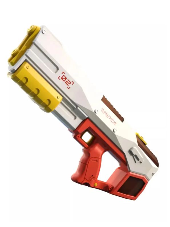 Saffron Blaze - JetForce 3000 - Electric Water Gun - 450CC, 39 FT Range, Electric & Manual Squirt Gun for Adults & Kids